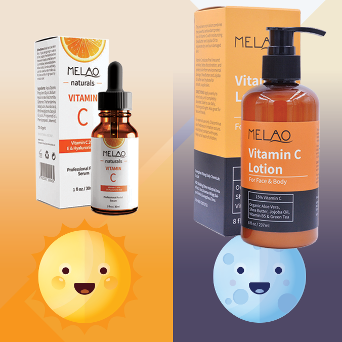 Vitamin C Day & Night Skin Care Set